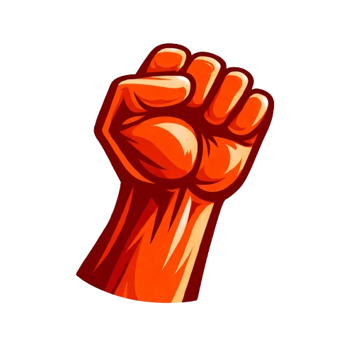 Raised fist — resolution